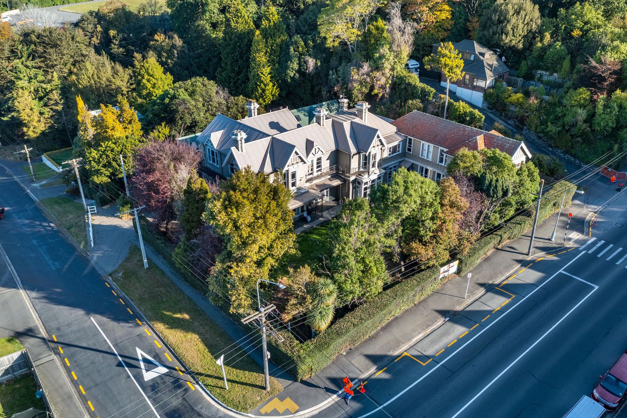 Dunedin boarding house aerial 2