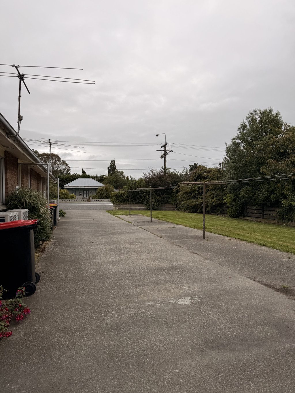 Southland units driveway exterior